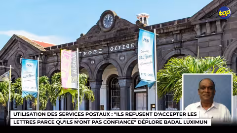 Utilisation des services postaux :”Ils refusent d’accepter les lettres parce qu’ils n’ont pas confiance” déplore Badal Luximun