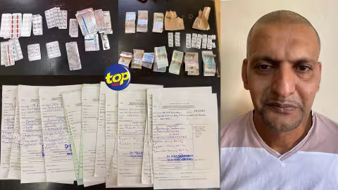À Surinam hier : Deux hommes arrêtés pour possession de psychotropes et de fausses ordonnances médicales