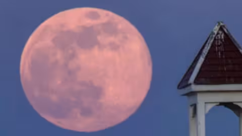 La ‘pleine lune rose’ ou ‘lune de Pâques’ va illuminer le ciel demain