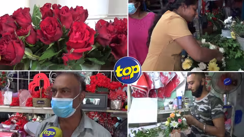 La Saint-Valentin célébrée dans un contexte particulier cette année : La vente des fleurs n’a pas été au rendez-vous