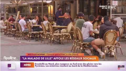 La “maladie de Lille” affole les réseaux sociaux français