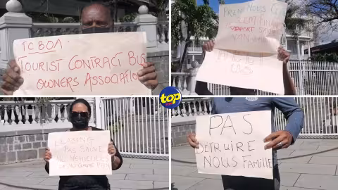 Presque 20 mois en chômage technique : les membres de la Tourist Contract Bus Owners Association finalement dans les rues pour faire entendre leur voix