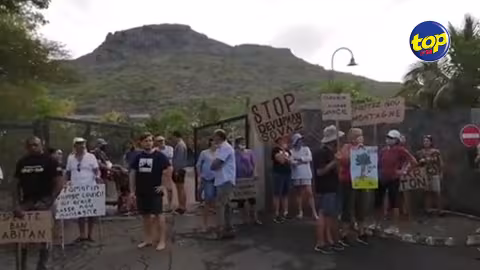 Projet de villas de luxe à Tamarin : Les habitants furieux du bétonnage de la montagne La Tourelle