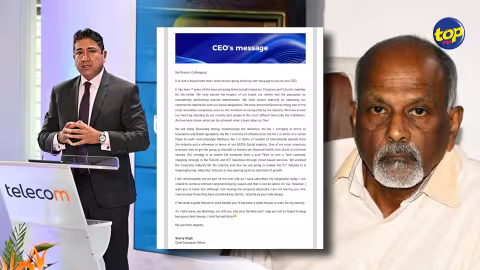 Démission de Sherry Singh de Mauritius Telecom : « Je ne crois pas que ce soit en raison de ses valeurs qu’il est parti », réagit Narendranath Gopee