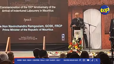 À l’Aapravasi Ghat : « Vous avez regagné votre liberté, c’est le plus précieux », soutient le Dr. Navin Ramgoolam