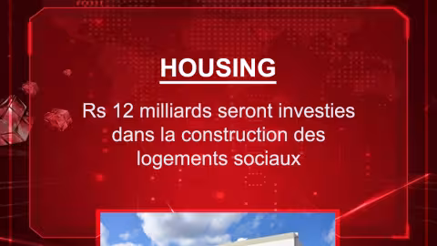 Housing : Rs 12 milliards seront investies dans la construction des logements sociaux
