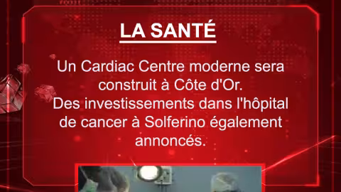 Budget 2021-2022 : Un Cardiac Centre moderne sera construit à Côte d’Or