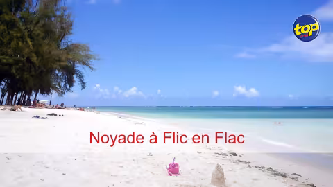 Noyade à Flic en Flac : le corps d’un homme de 65 ans retrouvé sur la plage publique