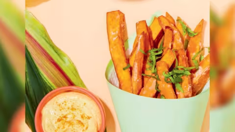 Recette : Frites de patates douces