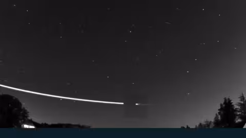 Un météoroïde a effleuré l’atmosphère terrestre avant de rebondir