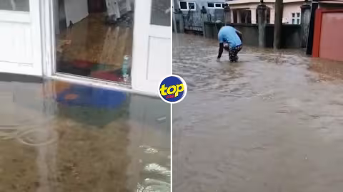 Avis de fortes pluies en vigueur dans le Sud, le Sud-ouest et le plateau central jusqu’à 19 heures ce soir : des interventions effectuées à Chemin Grenier et à St Paul Vacoas
