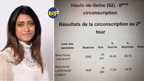 Législatives 2022 en France : Prisca Thevenot, la porte-parole d’origine mauricienne de Renaissance, fait son entrée au parlement