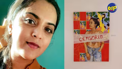 Peinture des seins nus censurée: « Le but n’était pas de provoquer mais d’exprimer la liberté, l’indépendance et le courage des femmes « réagit l’artiste, Palvishee Jeewon