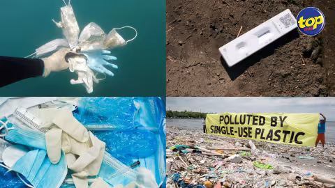 Rejet de déchets plastiques causé par le COVID-19 et son avenir dans l’océan mondial.