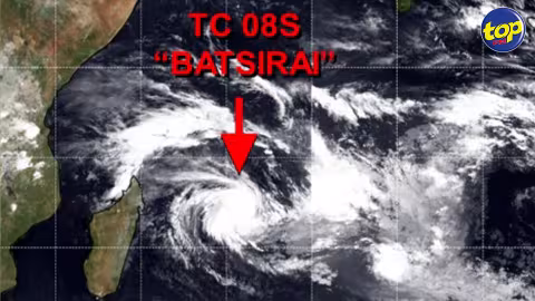 Maurice est passé en alerte 2 depuis 04 :10, ce mardi : Batsirai à  600km au nord-ouest de l’ile
