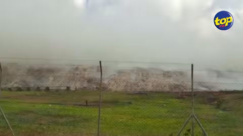 4e jour depuis qu’un violent incendie au centre d’enfouissement de Mare-Chicose a éclaté : ‘‘Pena l’oxygen mem, ti p gagne l’air toxique,’’ se plaignent les habitants des régions avoisinantes