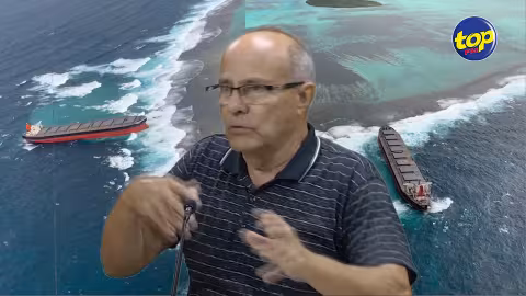 Sabordage de la proue du MV Wakashio : « Je suis persuadé à 99% que des explosifs ont été utilisés pour saborder le vraquier », dixit Roger de Spéville