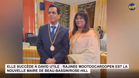 Elle succède à David Utile : Rajinee Mootoocaroopen est la nouvelle maire de Beau-Bassin/Rose-Hill 