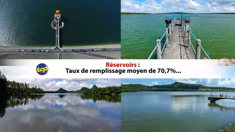 Réservoirs : Taux de remplissage moyen de 70,7%…