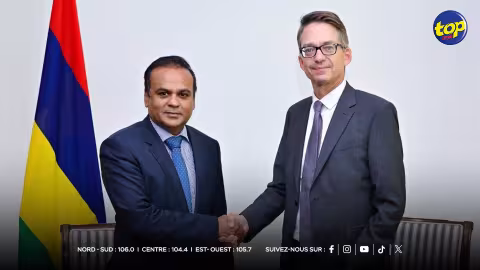 Diplomatie : Rencontre Ritish Ramful / Oliver Knoerich