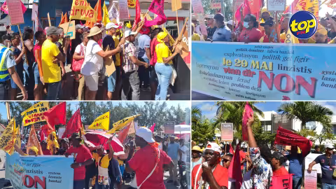 Manifestation pacifique : Les Rodriguais mobilisés dans les rues de Port-Mathurin