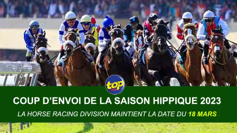 Coup d’envoi de la saison hippique 2023 : La Horse Racing Division maintient la date du 18 mars
