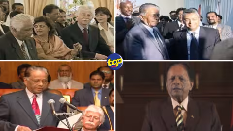 Passation de pouvoir : dans différentes circonstances, Paul Bérenger et Pravind Jugnauth ont récupéré le poste de Premier ministre de SAJ
