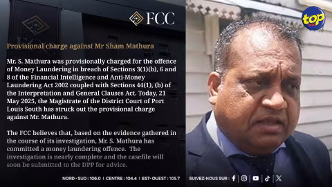 Blanchiment d’argent : la charge provisoire contre Sham Mathura rayée, mais l’enquête se poursuit…