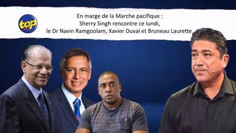 En marge de la Marche pacifique : Sherry Singh rencontre ce lundi, le Dr Navin Ramgoolam, Xavier Duval et Bruneau Laurette