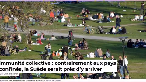 Covid-19: l’OMS refuse de croire à la solution de l’immunité collective