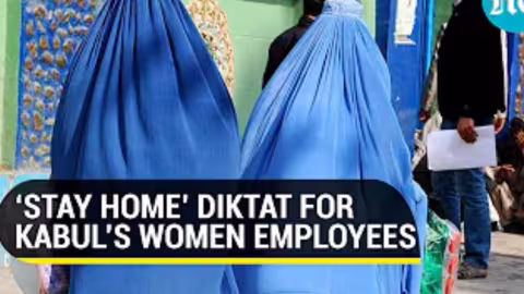 Les femmes qui peuvent être remplacées par des hommes seront renvoyées, dit le maire taliban de Kaboul