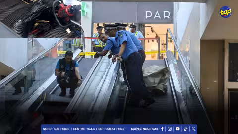 Drame de Grand Baie La Croisette : L’escalator qui a emporté une jambe à Fateemah Dilmahomed passé à la loupe par des experts étrangers…. L’exercice se poursuivra demain