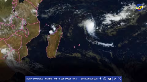 Le cyclone Chido s’approche d’Agalega : le temps s’est détérioré dans l’île 