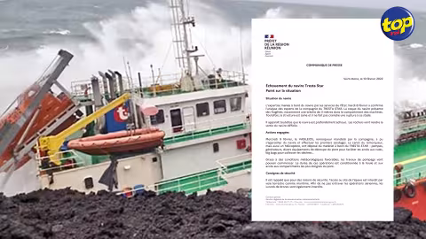 Naufrage du Tresta Star sur les côtes de l’ile de la Réunion : Les travaux de pompage débuteront bientôt