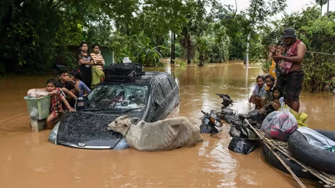 Typhoon Yagi leaves at least 74 dead in Myanmar after flooding and landslides