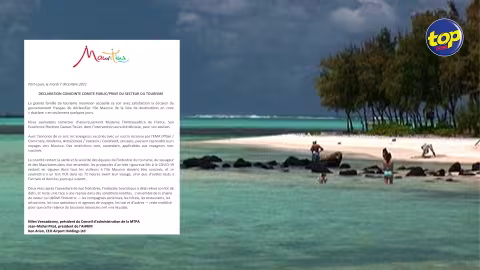 Voyage entre La Réunion et Maurice : les restrictions correspondant à celles appliquées aux pays de la zone « rouge écarlate » maintenues, indique un communiqué du Préfet de la région