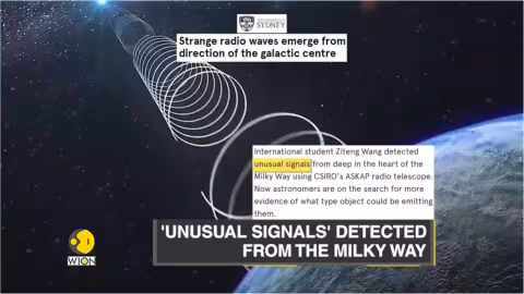 D’étranges ondes radio venant du cœur de la Voie lactée déroutent les scientifiques