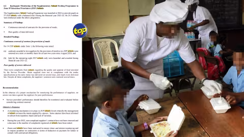 Rs 24,3 millions alloués au programme d’alimentation dans les écoles ZEP : les contrats des fournisseurs renouvelés à plusieurs reprises malgré la mauvaise qualité de service, précise le bureau de l’Audit
