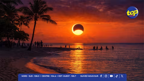 Éclipse partielle du Soleil : Flic-en-Flac se prépare pour l’événement astronomique de l’année