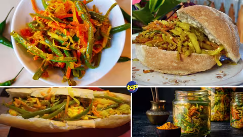 Recette : Achard légumes