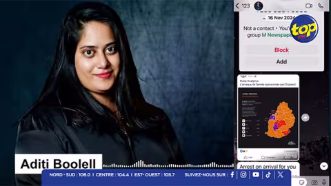 Menlo Park : Aditi Boolell diffuse une vidéo pour contester la défense de Tevin Sithanen