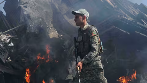 En images : retour sur vingt ans de guerre en Afghanistan