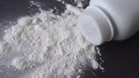 Du talc comme anti-transpirant