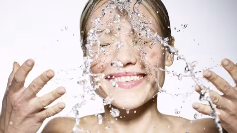 Mal choisir la température de l’eau pour se lave le visage