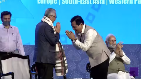 Pravind Jugnauth et son épouse en vedette en Inde