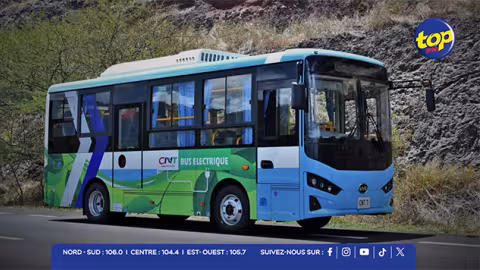 Transition énergétique : Maurice surpasse ses objectifs de mobilité durable avec 106 autobus électriques