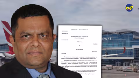 Procès en réclamation contre Air Mauritius pour renvoi injustifié : la cour suprême octroie une seconde chance à Soobhiraj Bungsraz