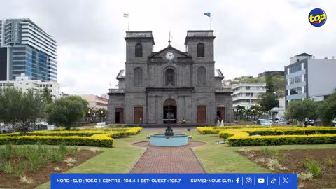 cathédrale St Louis à Port-Louis