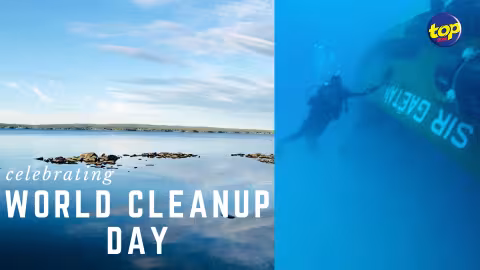 World Clean-Up Day: la plateforme Zeness présente à Poudre d’Or ce samedi… hommage rendu sur place aux victimes du naufrage du tug Sir Gaëtan