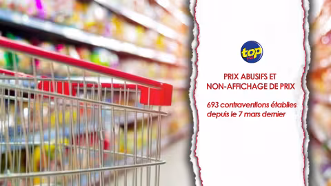 Prix abusifs et non-affichage de prix : 693 contraventions établies depuis le 7 mars dernier